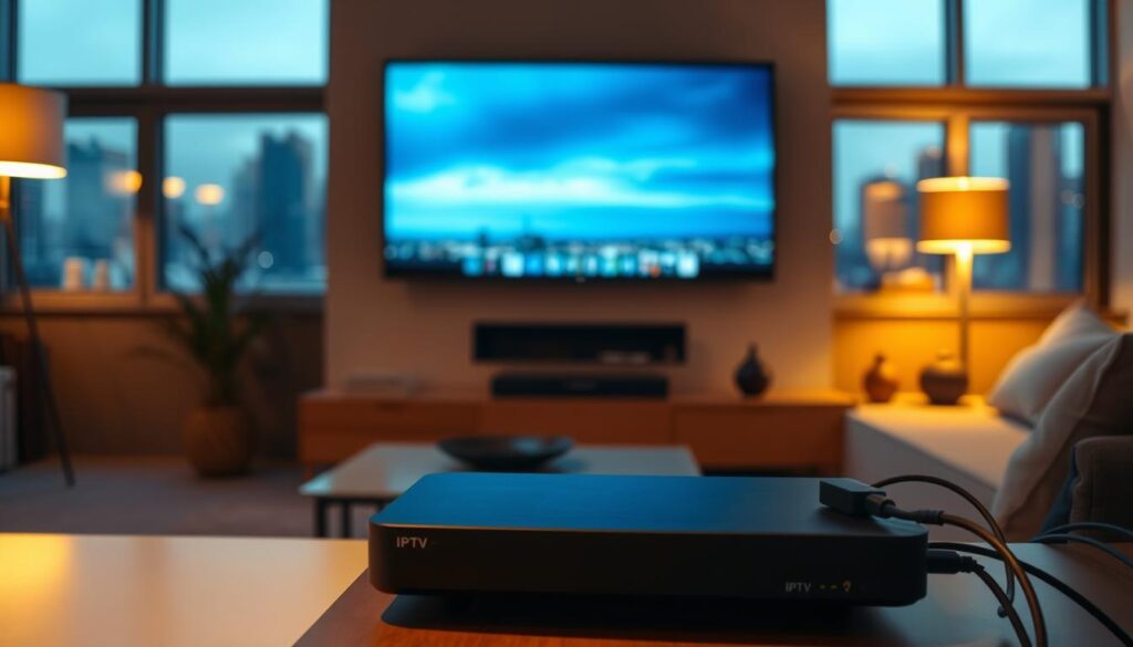 IPTV Verbindung mit Fernseher